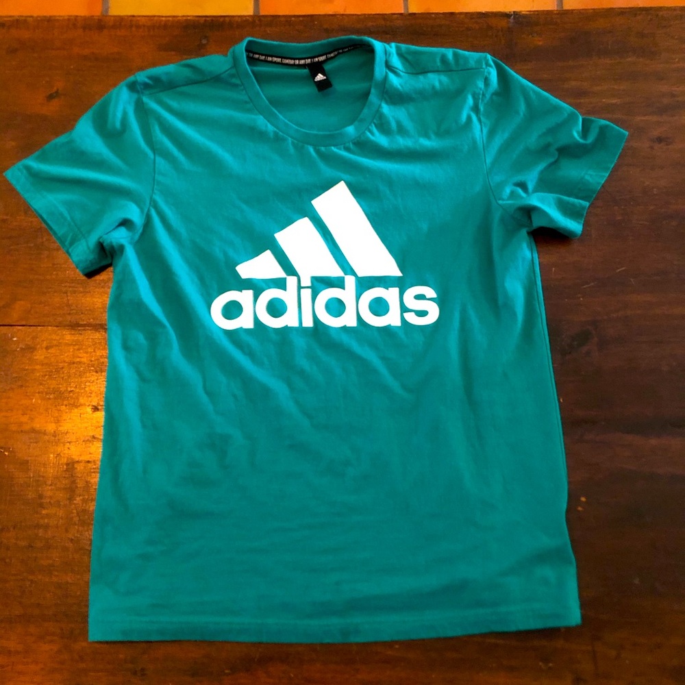 Adidas Green T-Shirt For Men